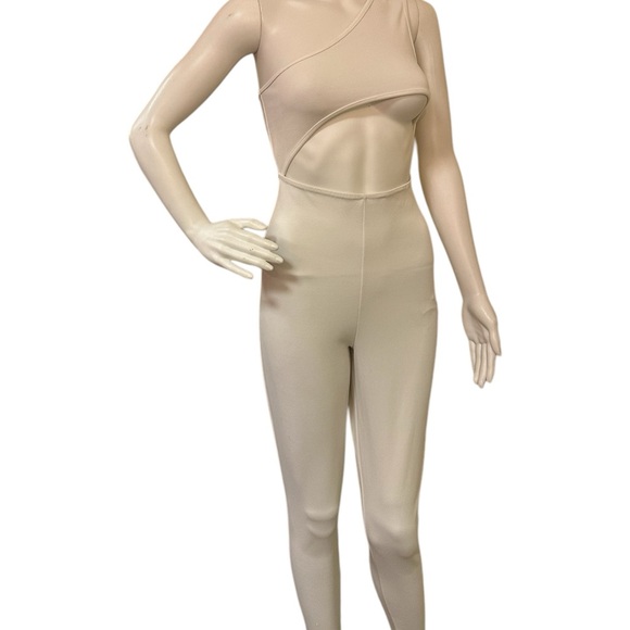 Rib Cut Out Jumpsuit - Picture 2 of 5
